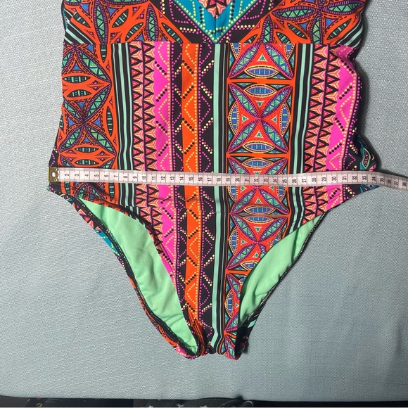 Hobie Treasure Strapless One Piece Swimsuit Junior's Sz M - Picture 14 of 16